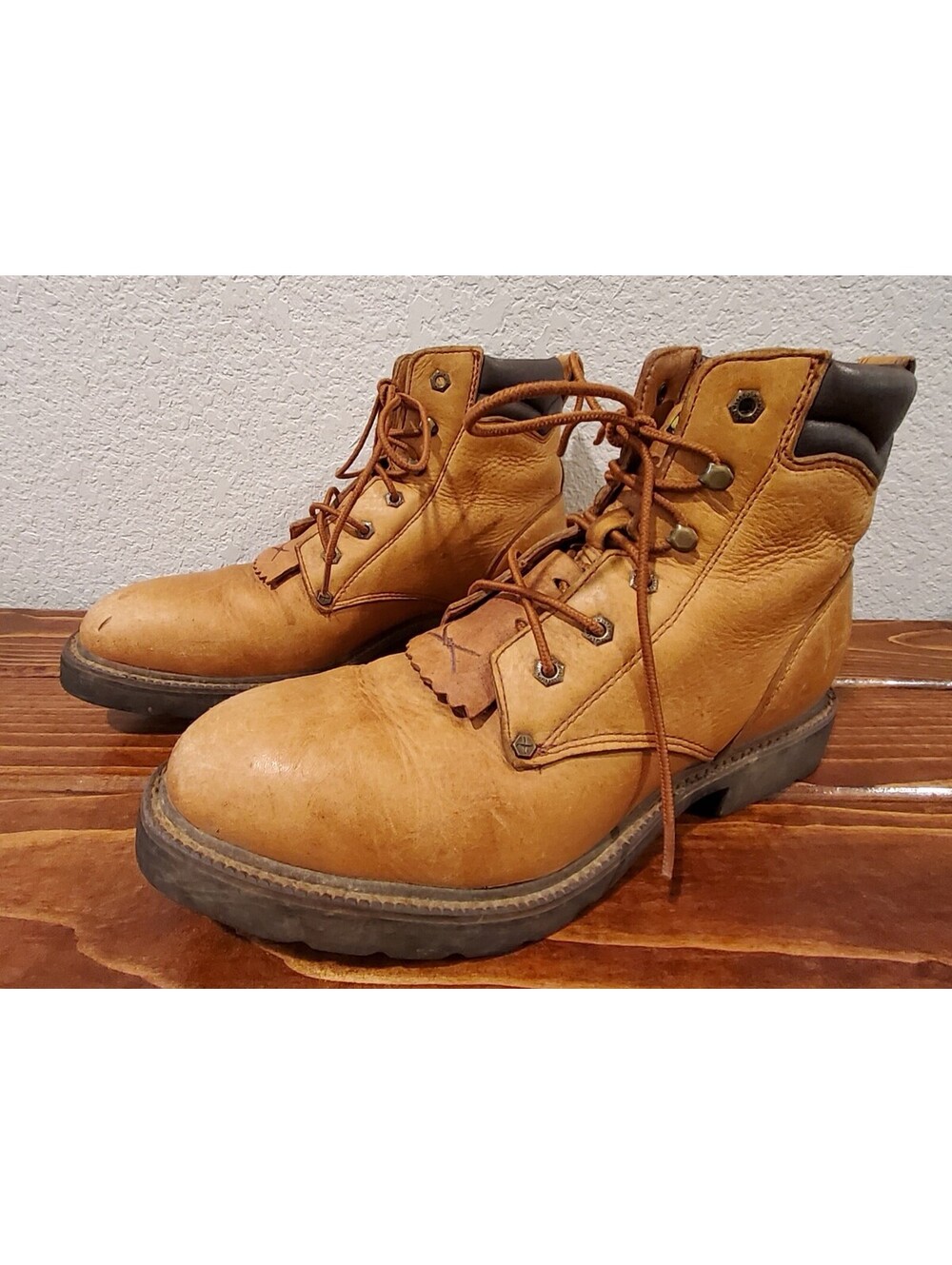 Twisted X Work Boot Men's 8C WWL0001 Steel Toe 6" Lace Up Leather